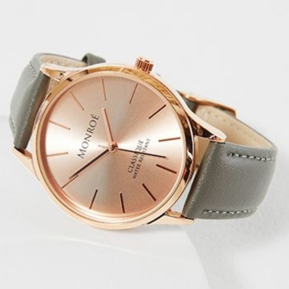 Monroé Classique Watch in Sunburst Solérose